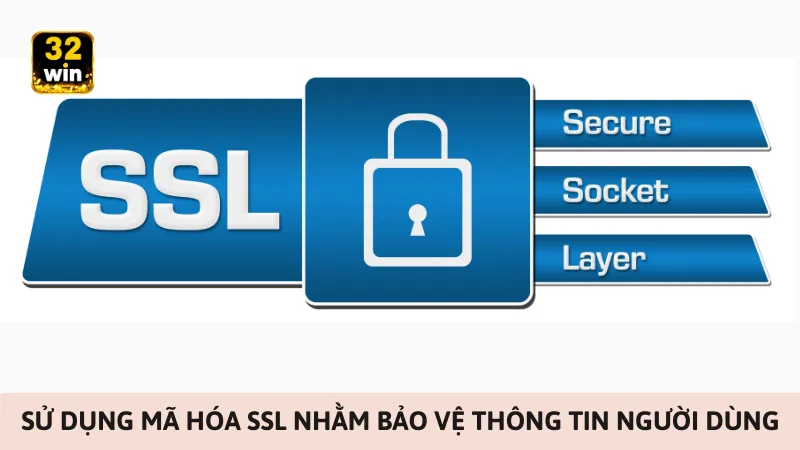 Sử dụng mã hóa SSL nhằm bảo vệ thông tin người dùng